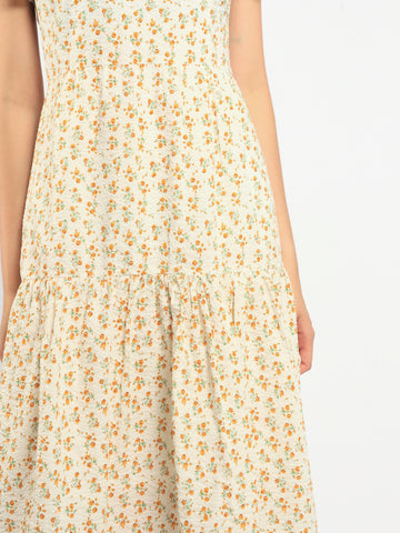 Golden Garden Dress