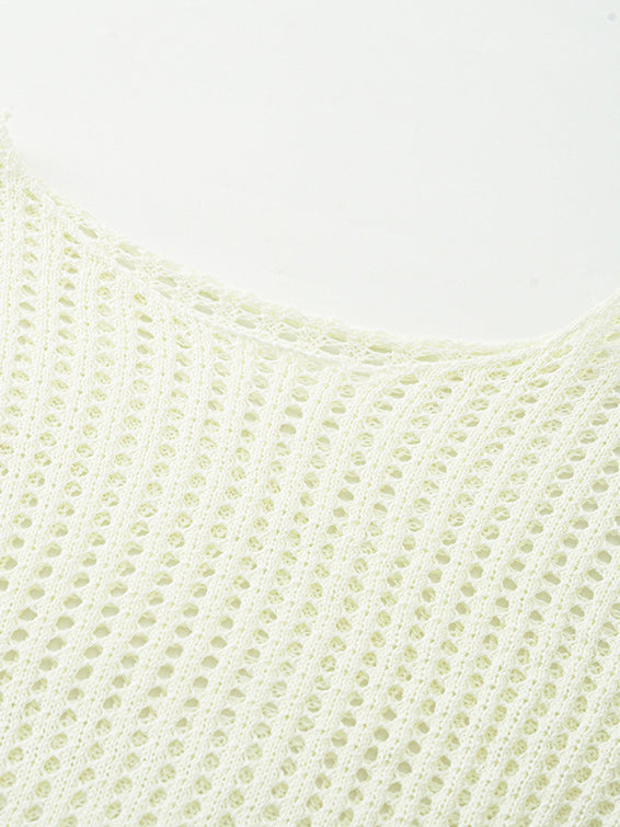 Hollow Out Knit Top