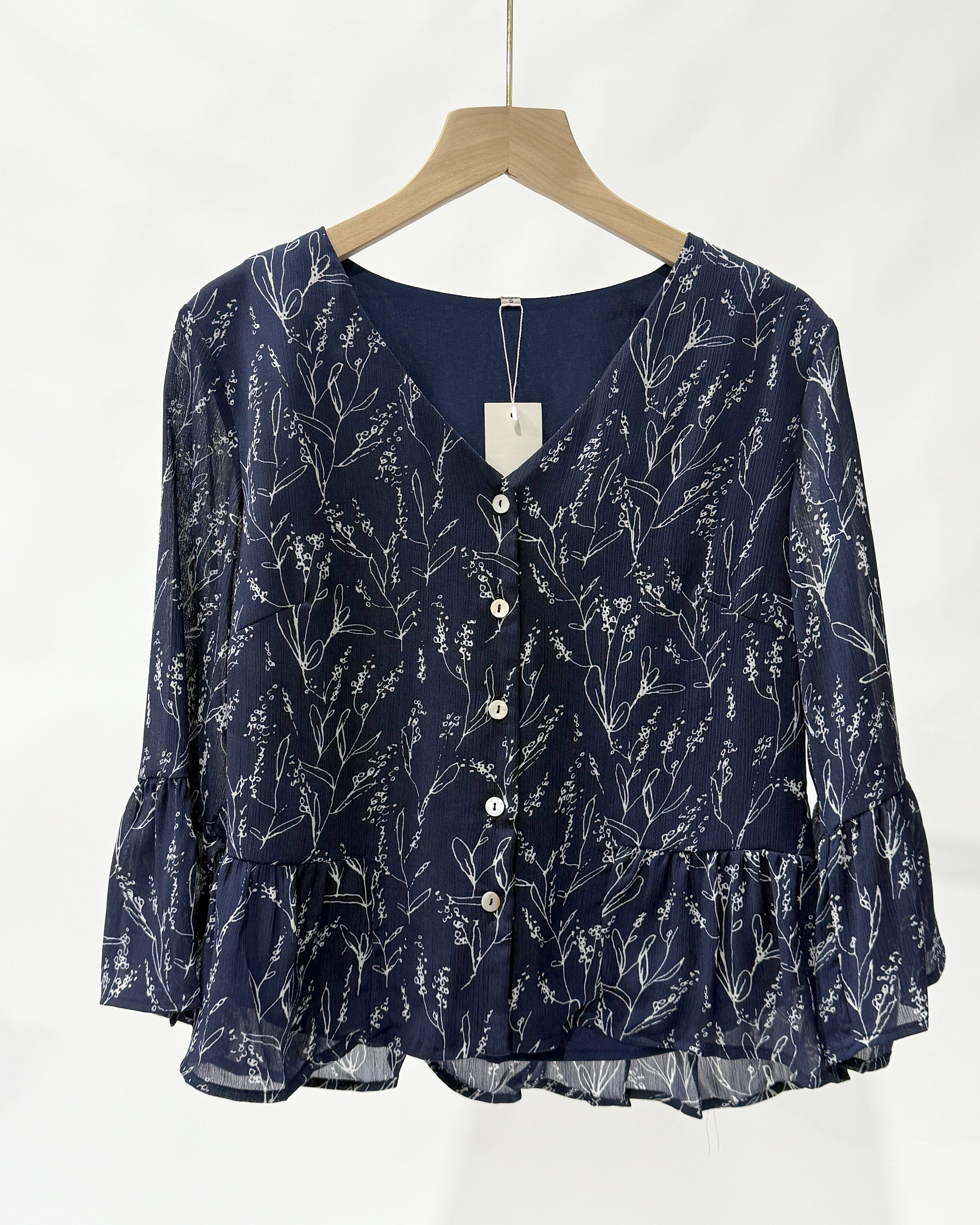 Grace Button Top