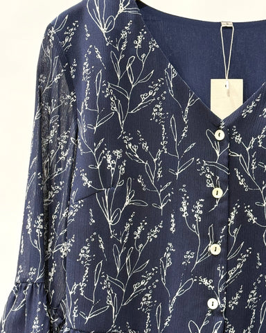 Grace Button Top