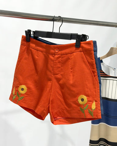 Sunflower Linen Shorts