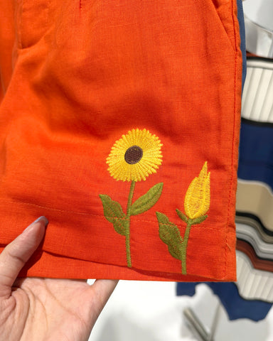 Sunflower Linen Shorts