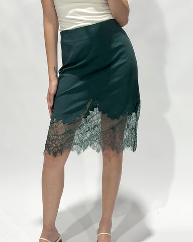 Lace Pencil Skirt