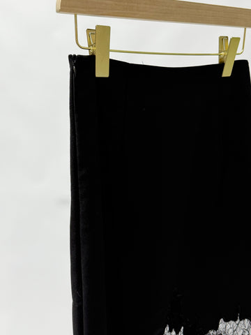 Lace Pencil Skirt