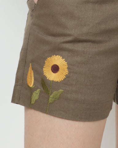 Sunflower Linen Shorts