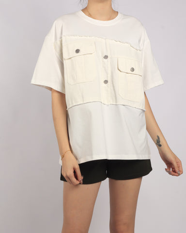 Boxy Denim Top