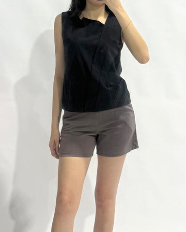 Axis Fold Top - Black - Ferlicious