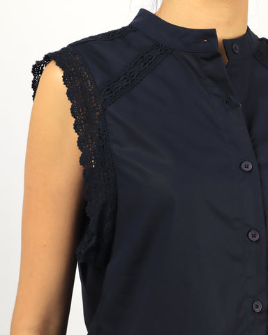 Crochet Trim Top