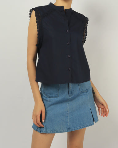 Crochet Trim Top
