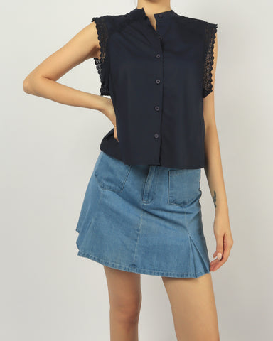 Crochet Trim Top