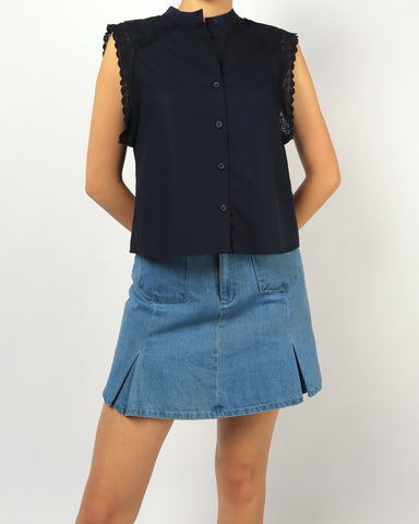 Crochet Trim Top