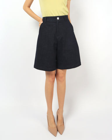 Stretch Denim Bermudas