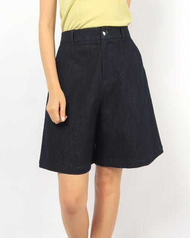 Stretch Denim Bermudas
