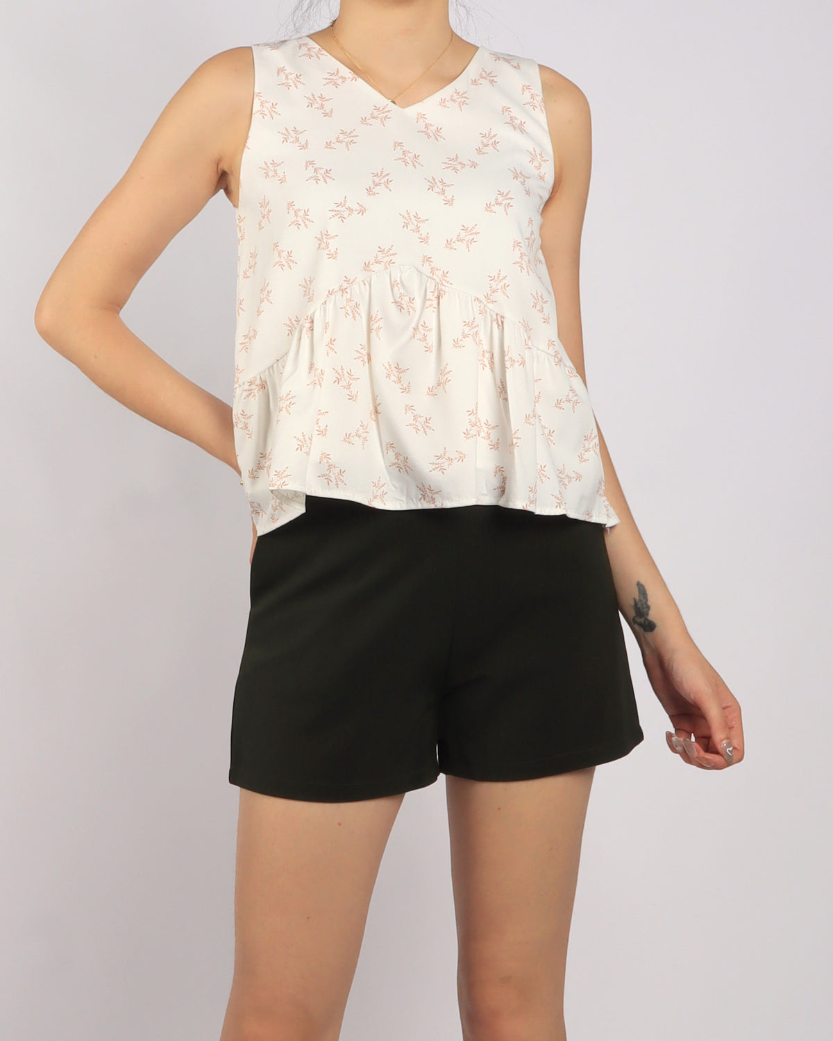 Inverted Mermaid Top, women's top - Ferlicious Singapore