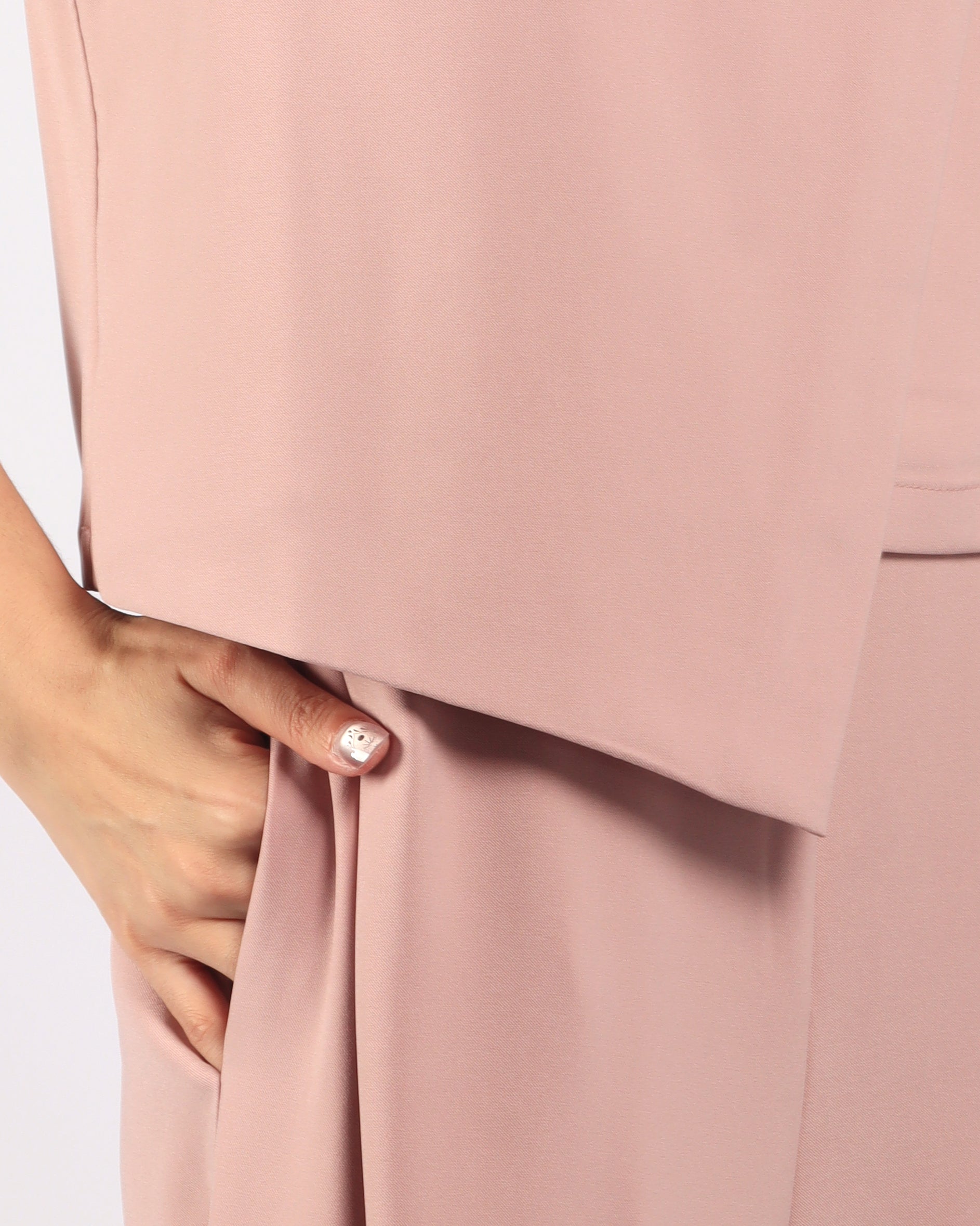 Layered Sleeved Jumpsuit
