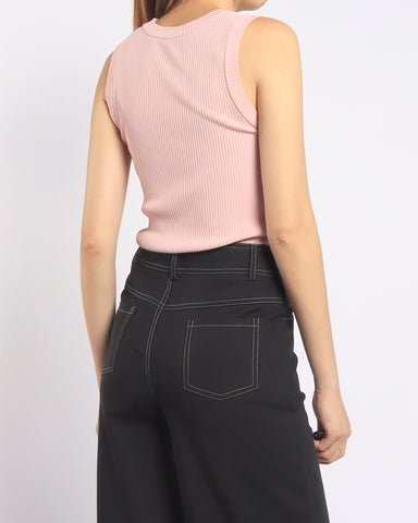 Longline Knit Top