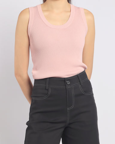 Longline Knit Top