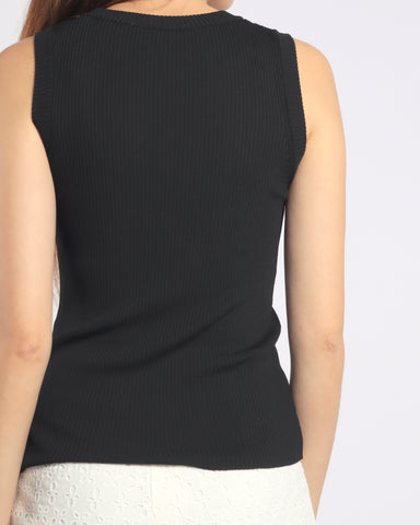 Longline Knit Top