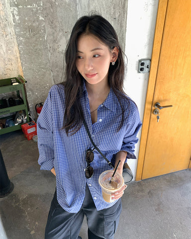 Oversized Back Tie Shirt