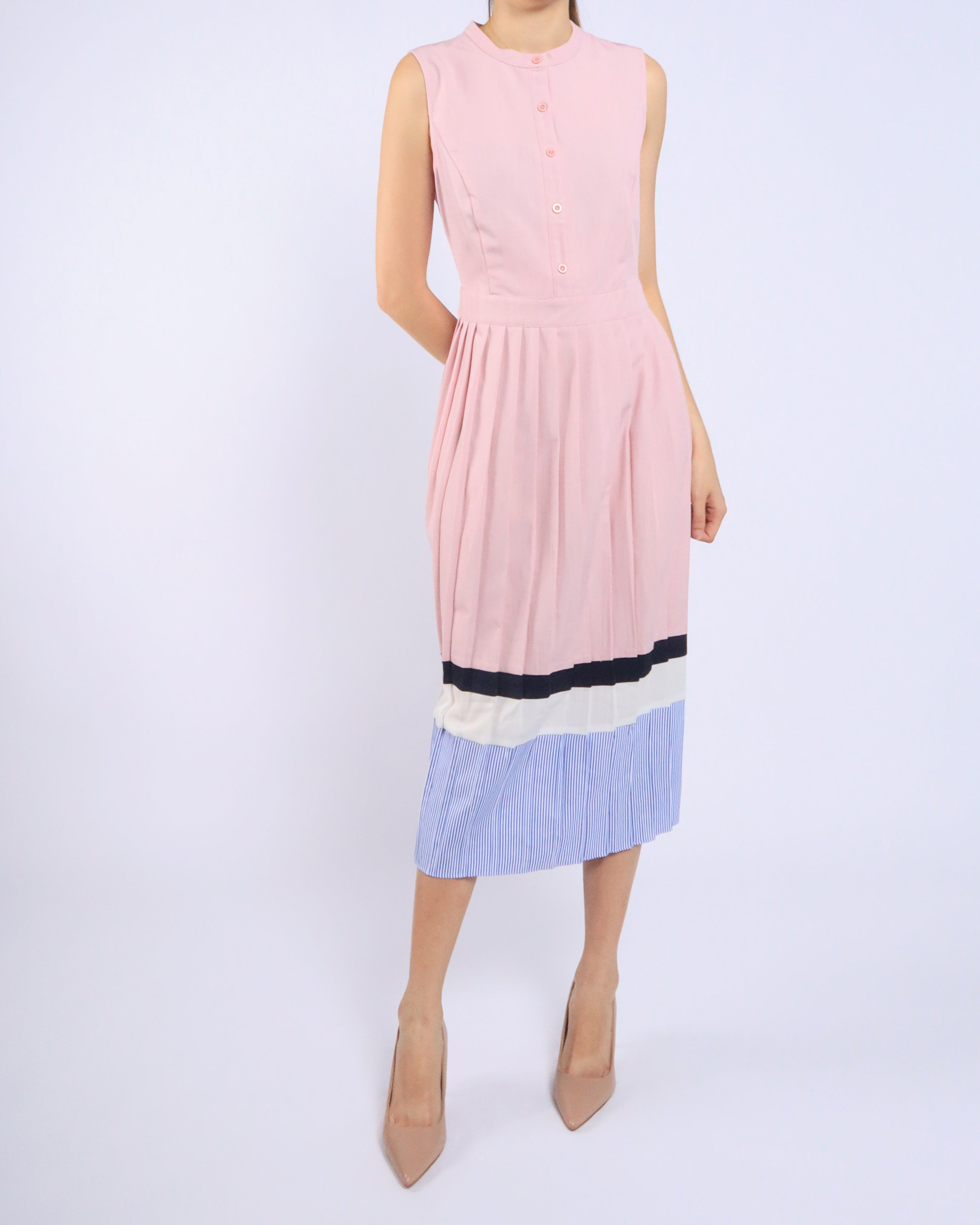 Pleated Combo Midi