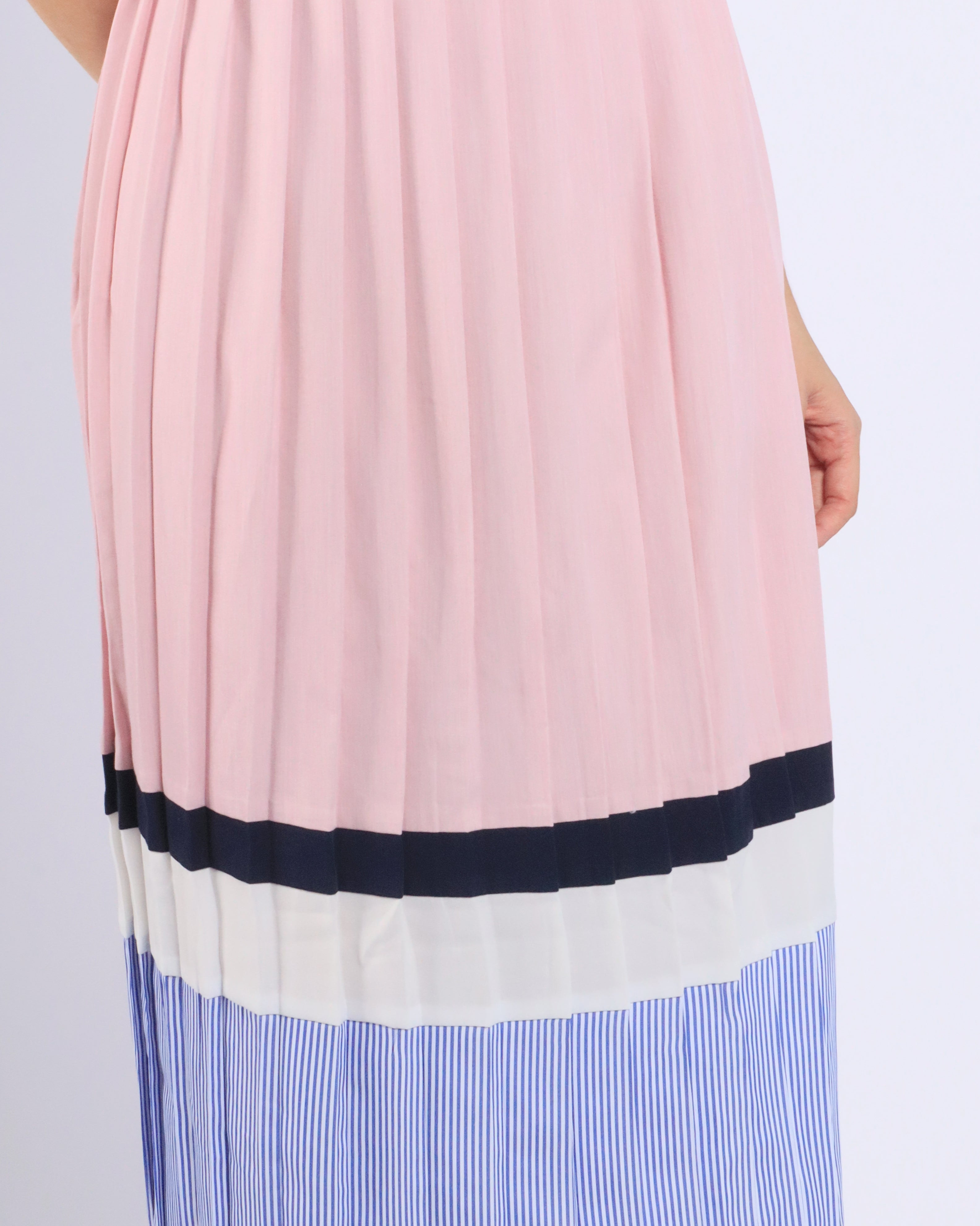 Pleated Combo Midi