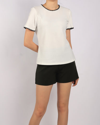 Stitched Outline Top