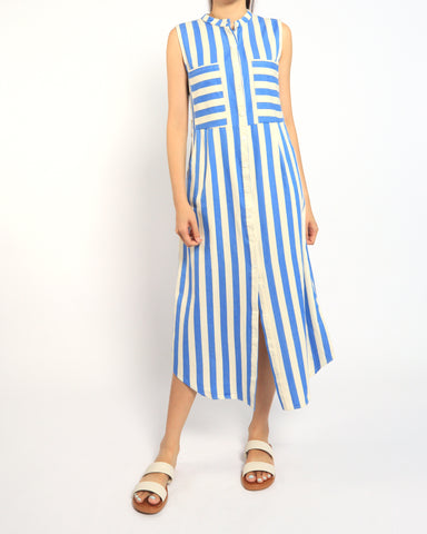Stripes Button Down Maxi