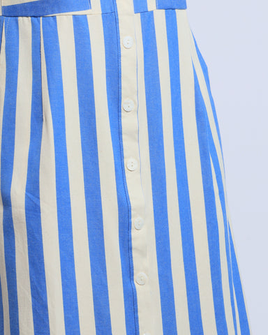 Stripes Button Down Maxi