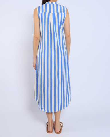 Stripes Button Down Maxi