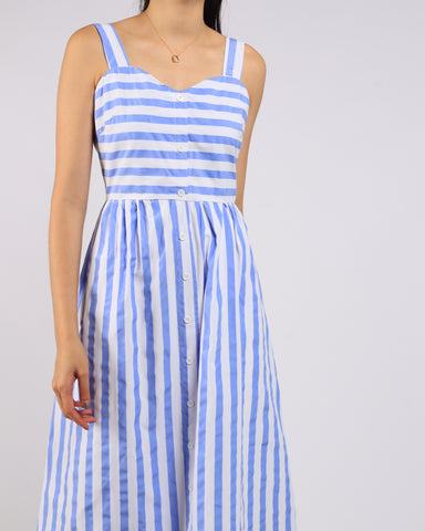 Stripy Button Down Maxi
