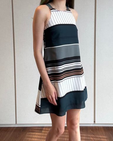 Stripy Trapeze Dress