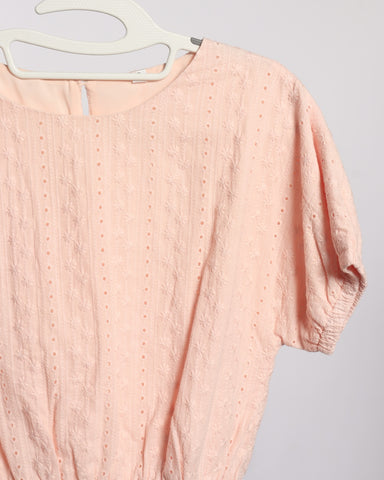 The Airelle Eyelet Crop Top