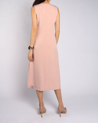 Two Pockets Midi Dress