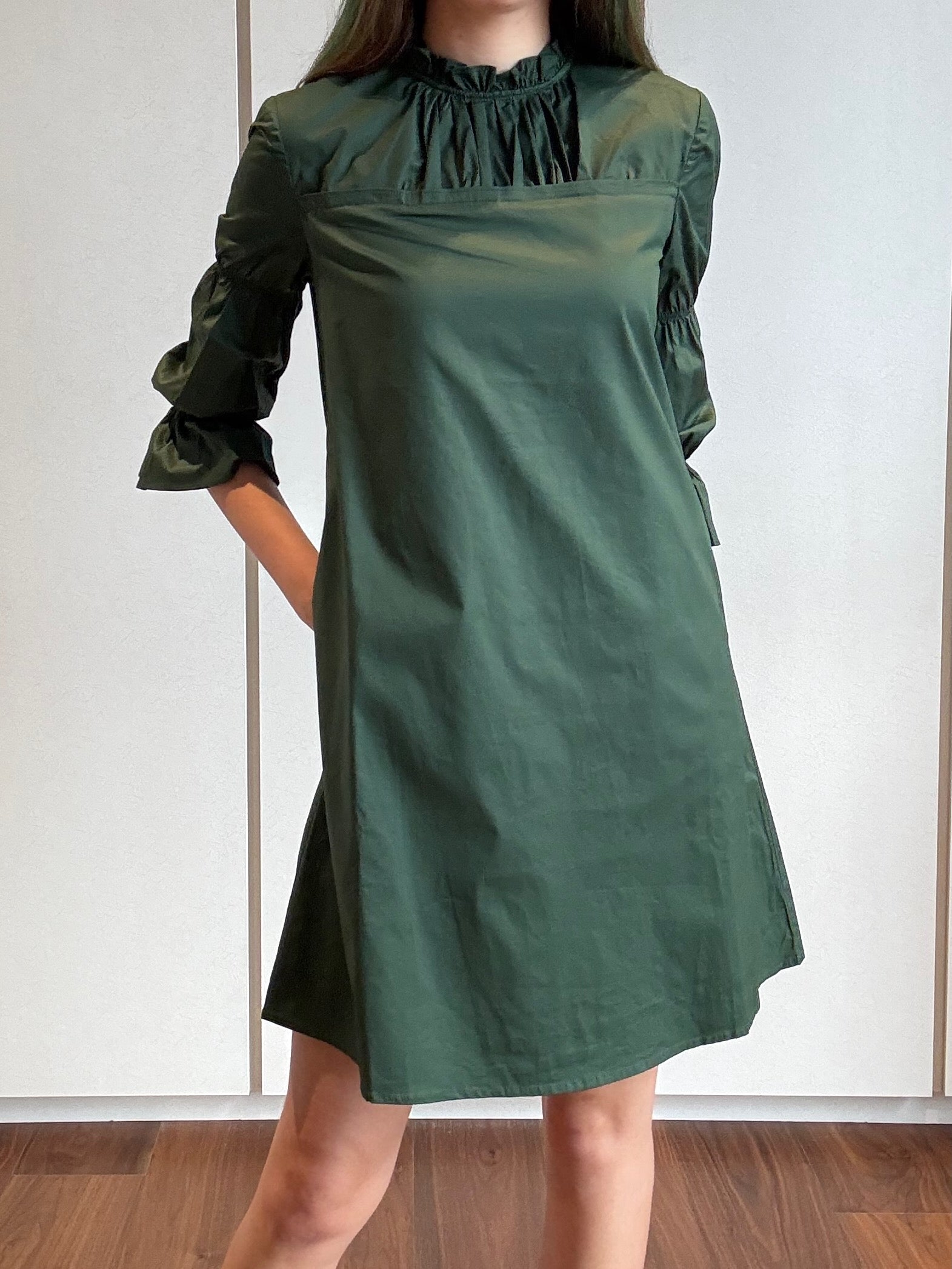 Victoria Sleeves Shift Dress