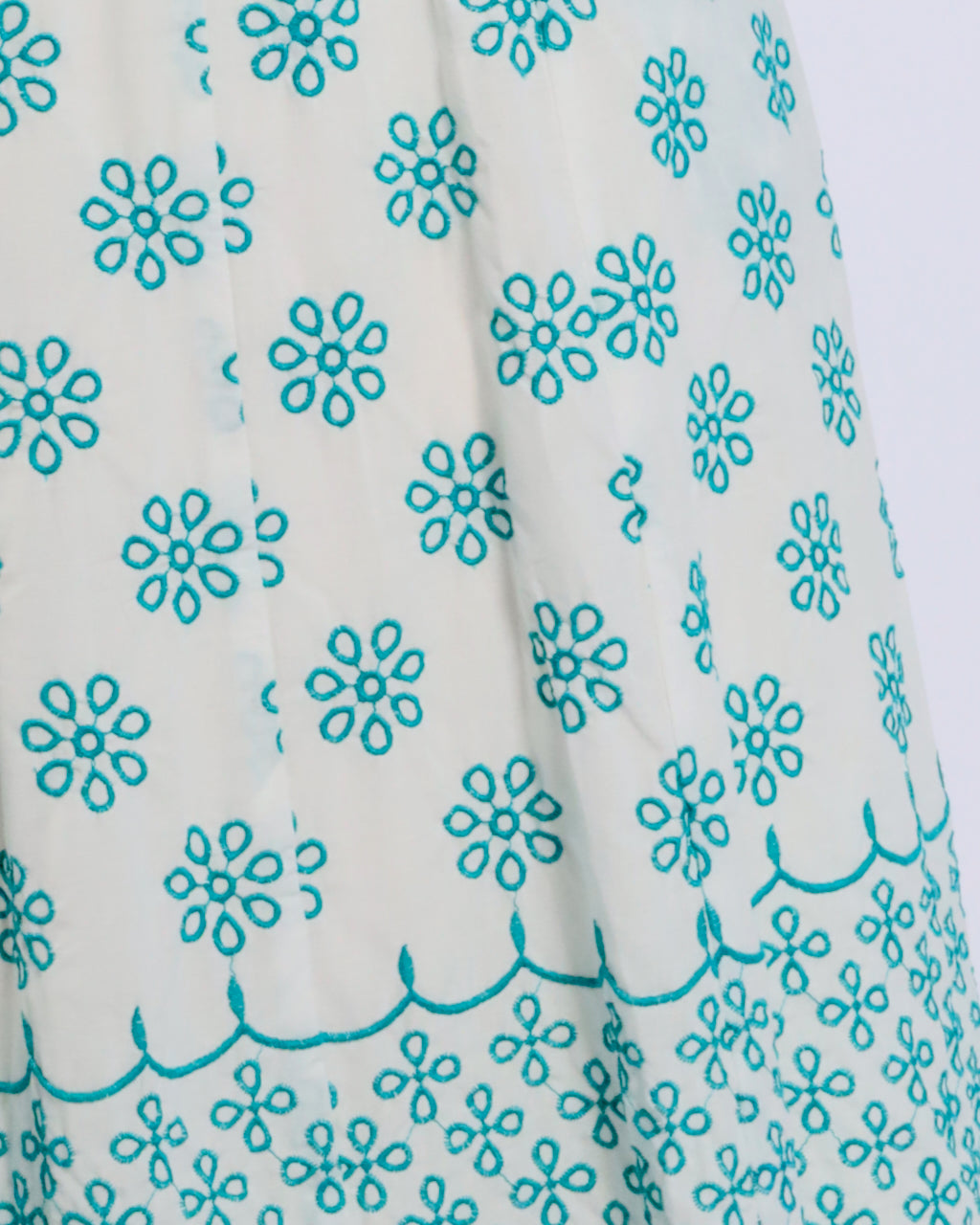 Willow Embroidery Midi Dress