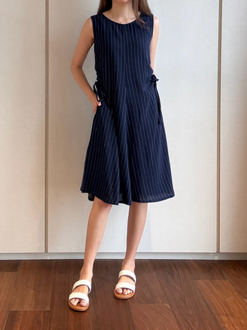 Drawstring Side Dress
