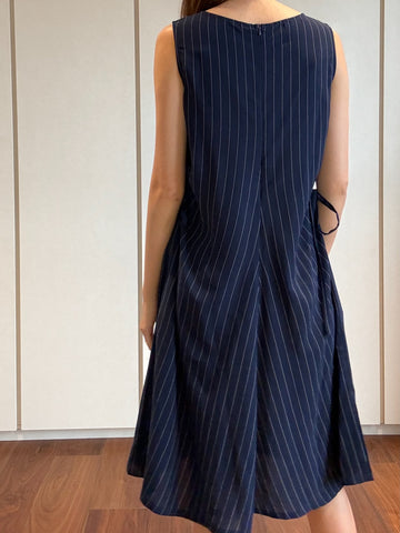 Drawstring Side Dress