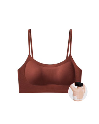 Backless Bralet - Brick