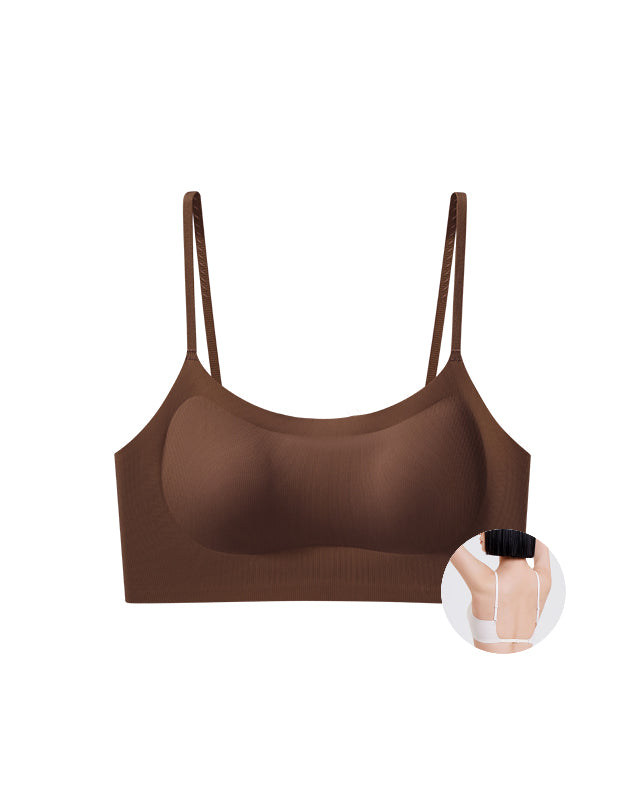 Backless Bralet - Brown
