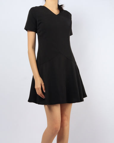 Waterfall Peplum Dress