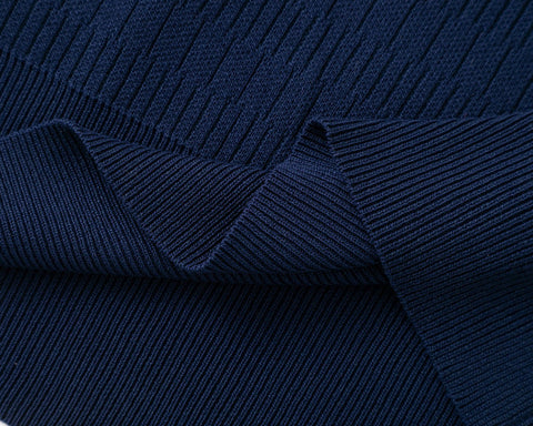 Jacquard Knit Top and Skirt Set