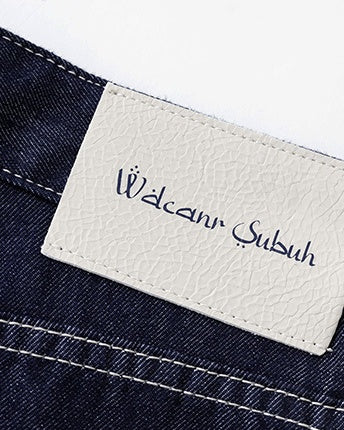 Lyocell Denim Wide Leg Pants in denim blue, Ferlicious Singapore
