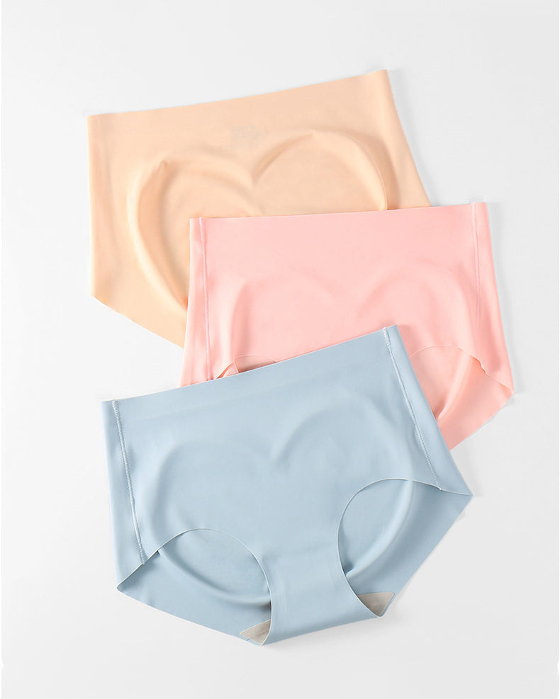 Mulberry Silk Seamless Mid Waist Panties