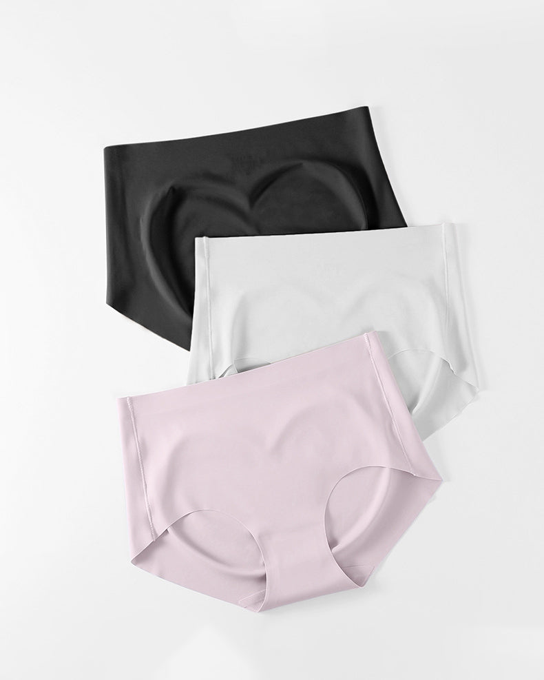 Mulberry Silk Seamless Mid Waist Panties