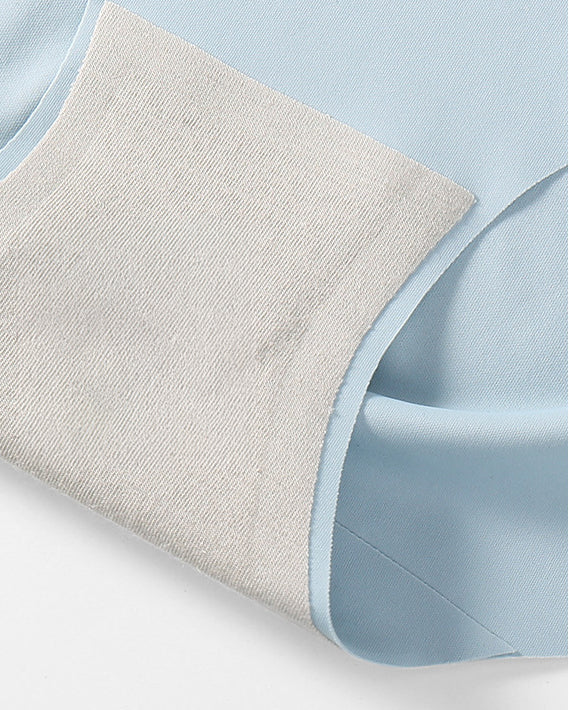 Mulberry Silk Seamless Mid Waist Panties