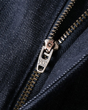 Pleated Front Denim Shorts in denim blue, Ferlicious Singapore