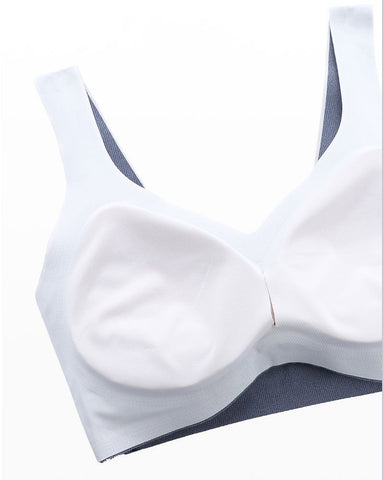 Ribbed Seamless Wireless Bra