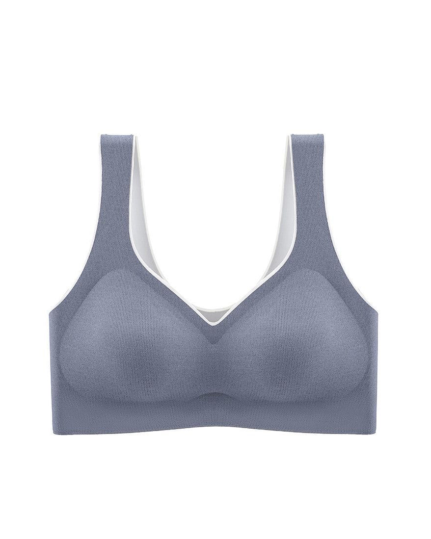 Ribbed Seamless Wireless Bra - Ferlicious Singapore (view 9)