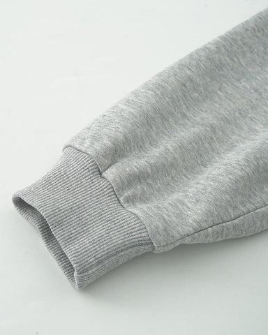 Rolled Edge Off Shoulder Sweatshirt