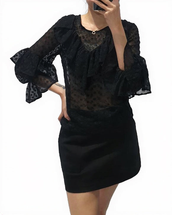 Sheer Venetian Top